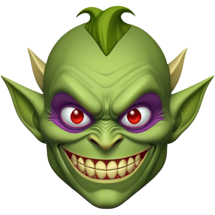 Green goblin emoji