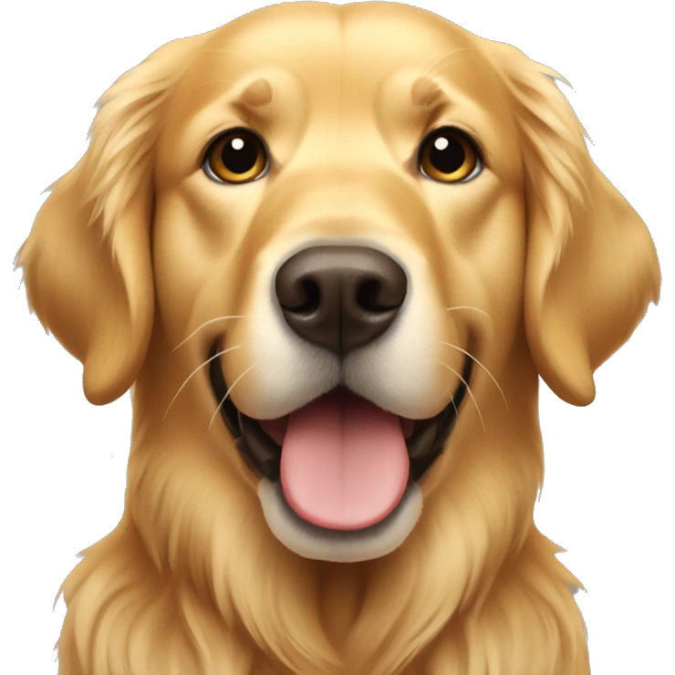 Golden retriever emoji