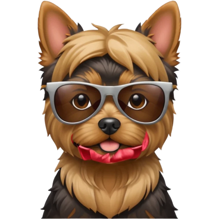 shorkshire con lentes de sol emoji