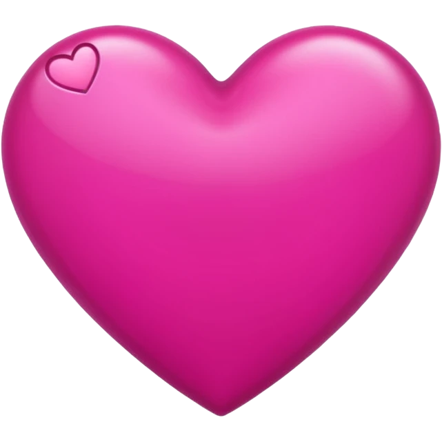 emoji cuore fucsia iphone emoji