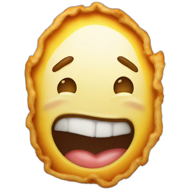 deep fried lol cry laugh emoji