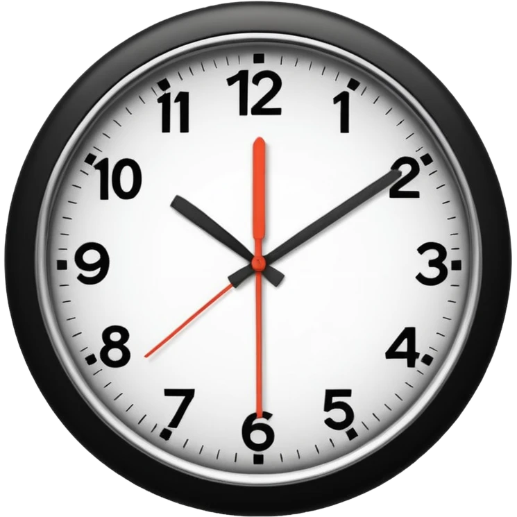 RELOJ QUE MARCA LAS 4 emoji