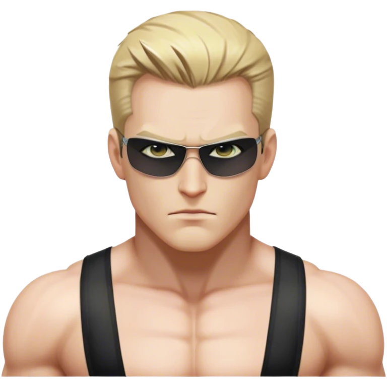 albert wesker shirtless emoji