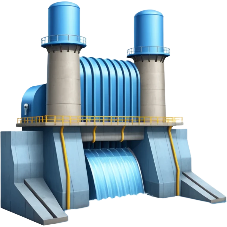 hydroelectric power station emoji