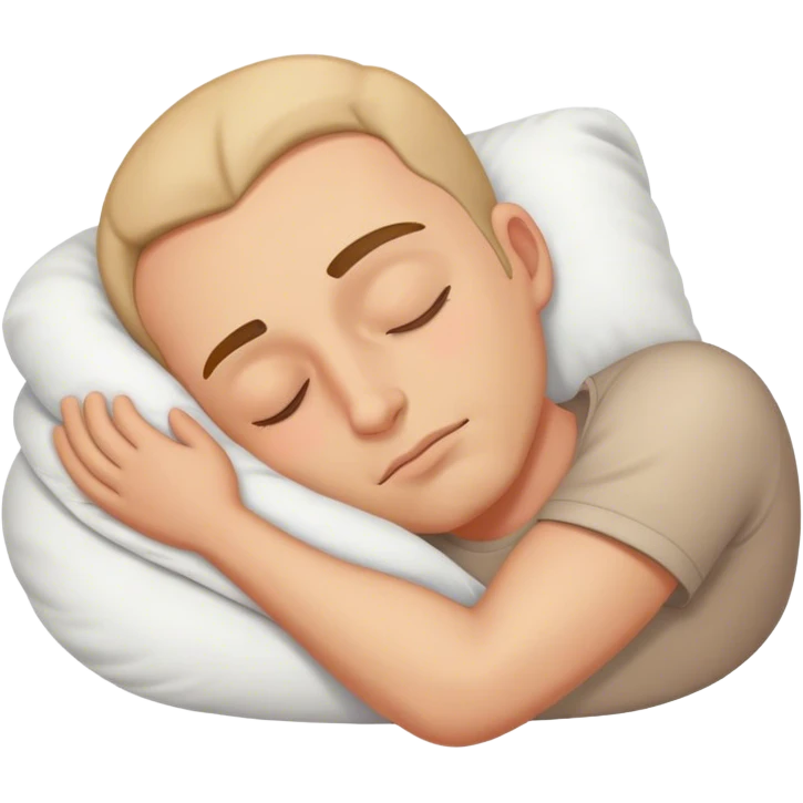 A man sleeping  emoji