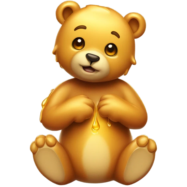 Honey bear emoji