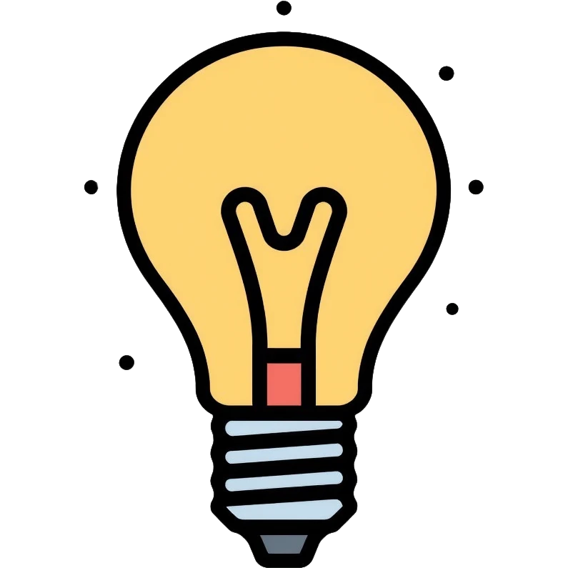 light bulb emoji