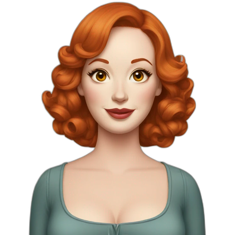 Christina Hendricks emoji