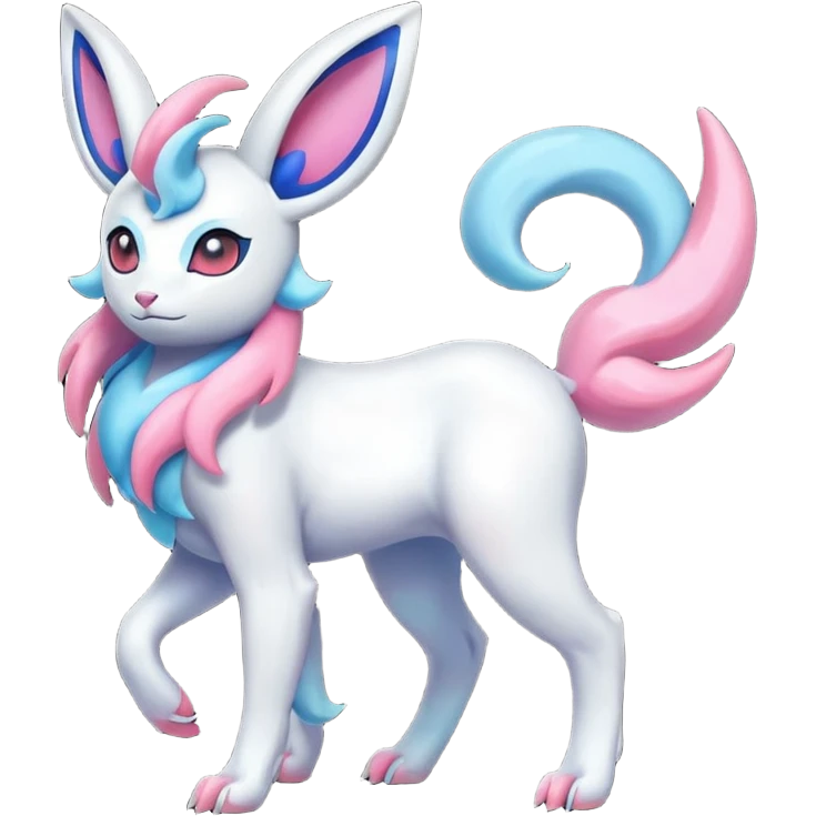 Absol-Lumineon-Sylveon-Amauara-Fakémon-hybrid-creature (full body)  emoji