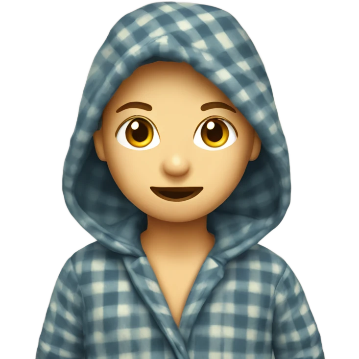 Plaid pijama emoji