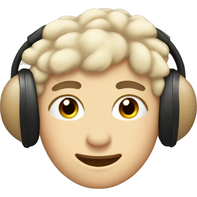 beige earmuffs emoji