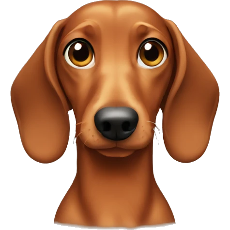 dachsund  emoji