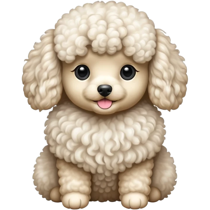 Miniature Poodle emoji