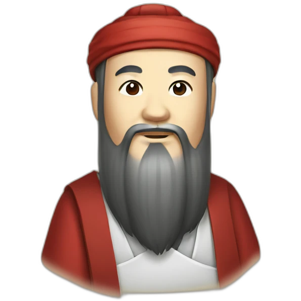 cute confucius emoji