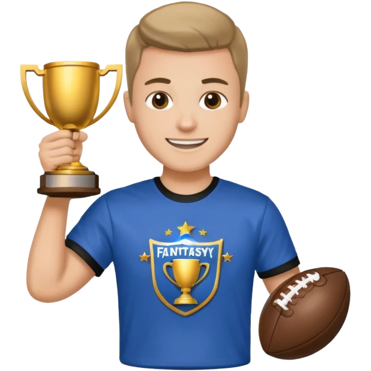 Fantasy football champion emoji