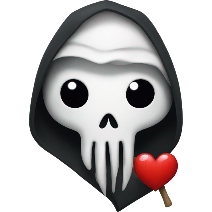 Reaper holding heart  emoji