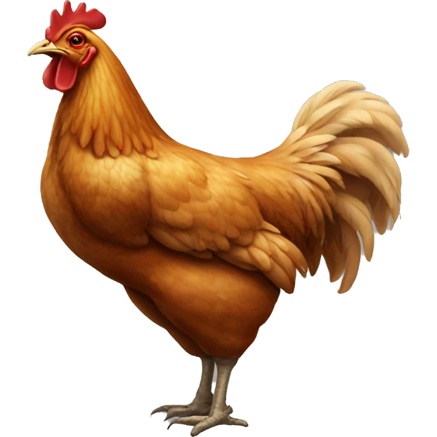 Big ole chicken emoji