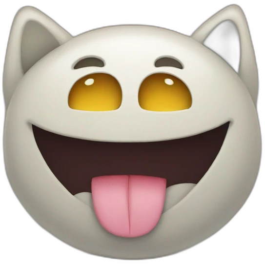 Mewing emoji
