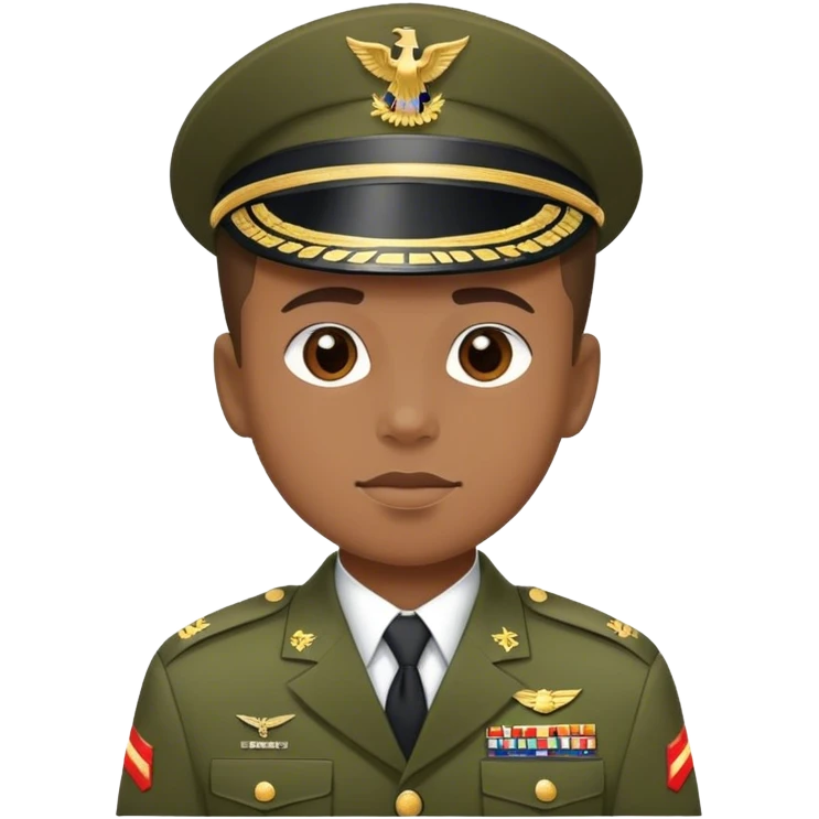 military boy in uniform emoji
