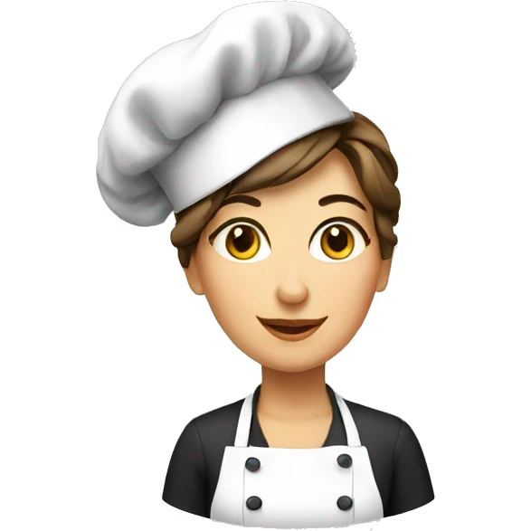 Italian woman chef  emoji