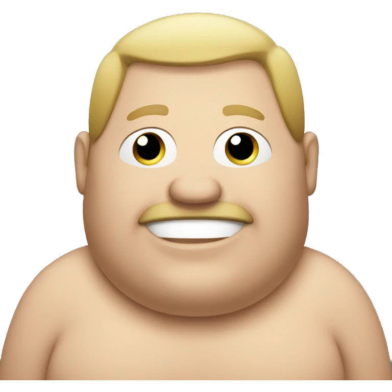 fat man emoji