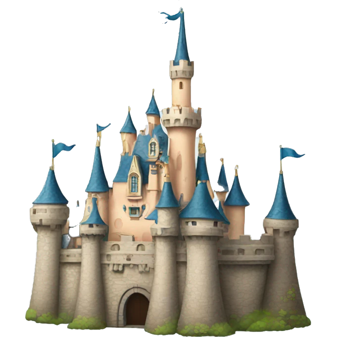 castillo de disney emoji
