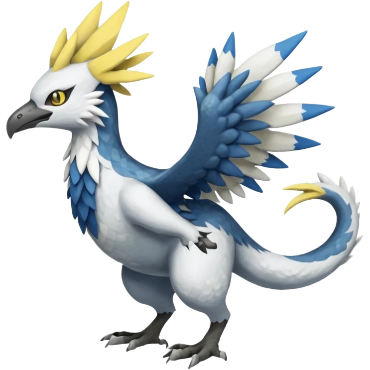 Trico-Silvally-Fakémon-creature-fusion (full body) emoji
