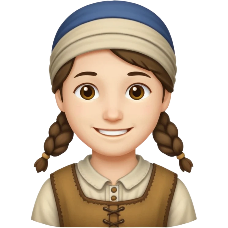 white peasant emoji