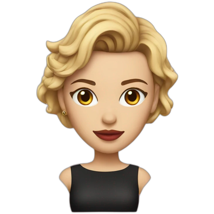 scarlett johansson emoji