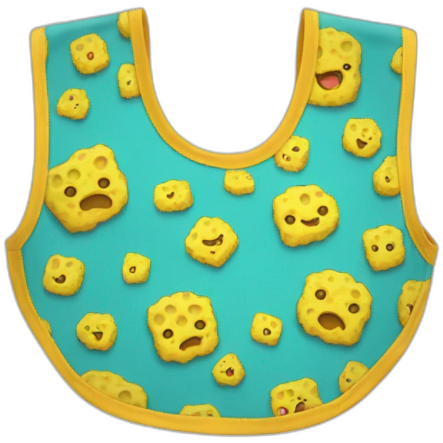 Sponge bib emoji