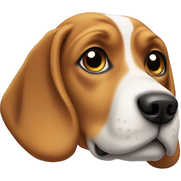 Dog beagle  emoji