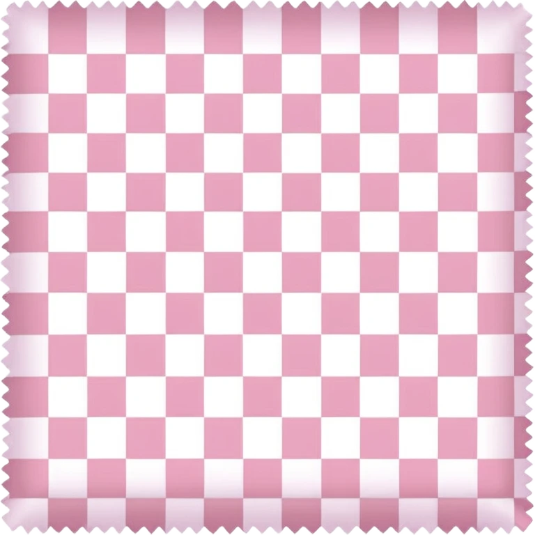 baby pink checked emoji