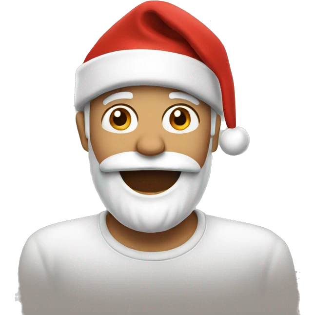 Christmas mood emoji