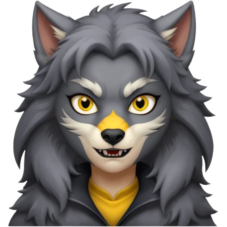 girl werewolf emoji