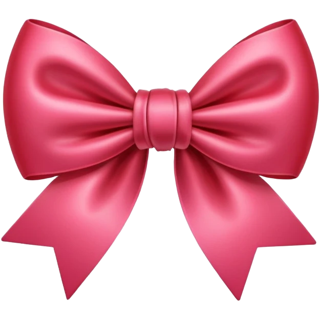 There is a bow on the heart. emoji