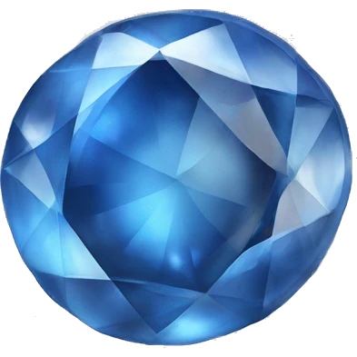 Blue saphire  emoji