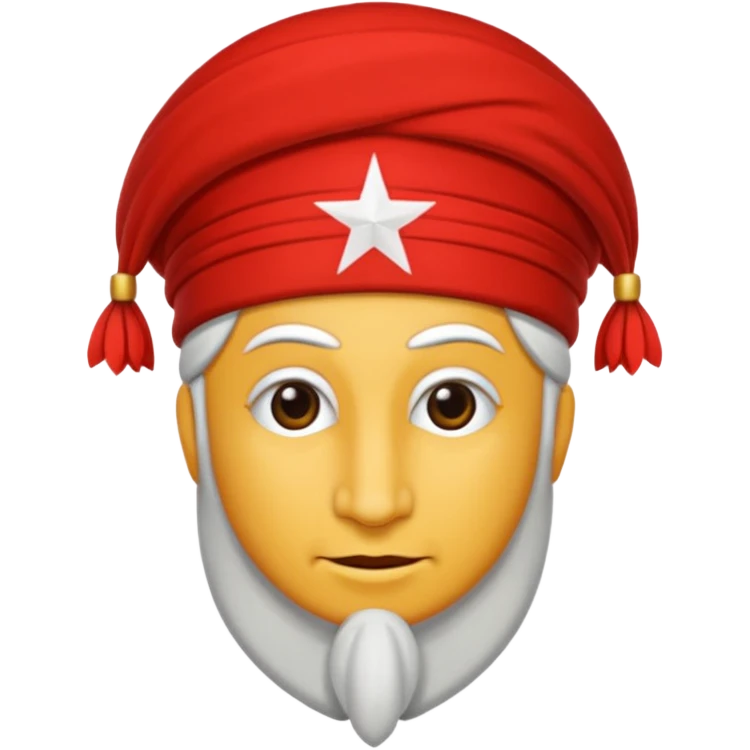 Türk Devletleri Teşkilatı (TDT) veya eski adıyla Türk Dili Konuşan Ülkeler İşbirliği Konseyi (Türk Konseyi) bayrağı ile emoji emoji