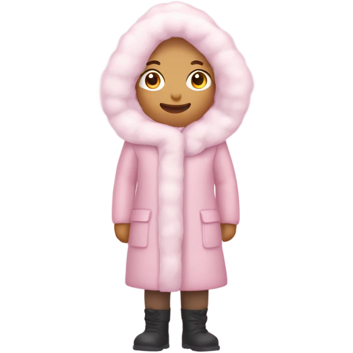 Light pink Snow ake  emoji