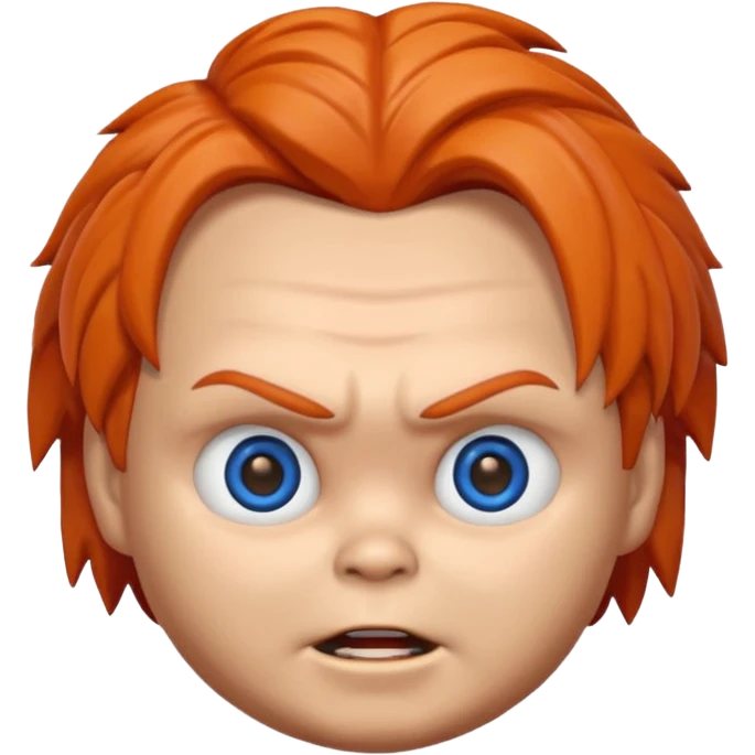 Un emojin de chuky emoji
