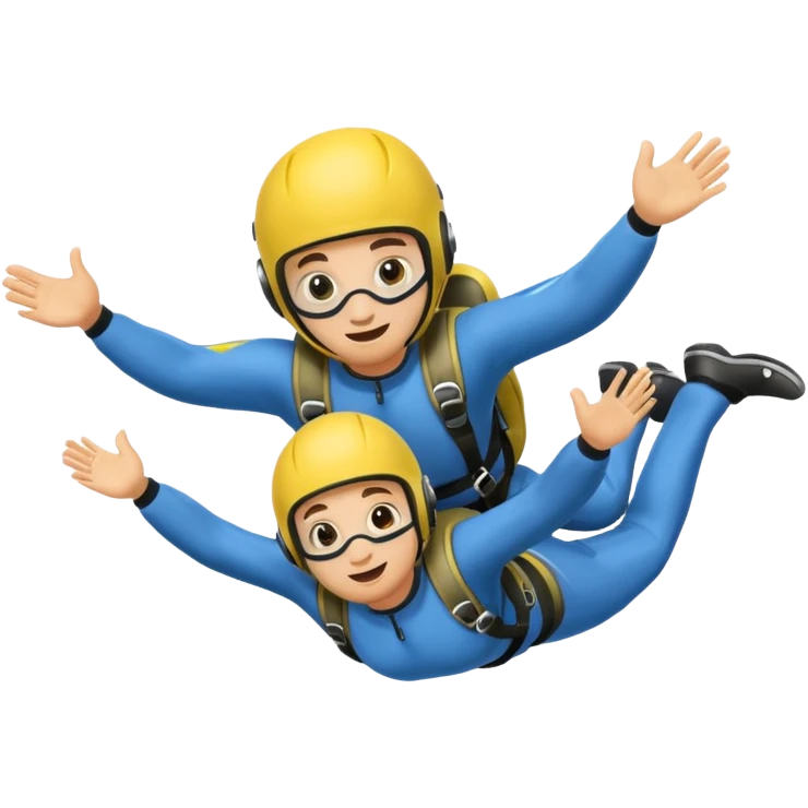 Skydiving emoji