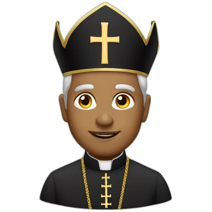 A catholic bishop emoji