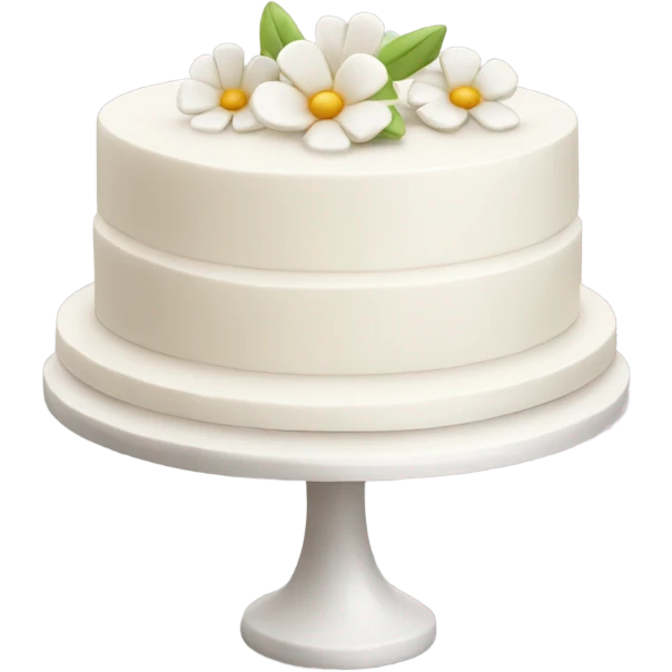 White cake emoji