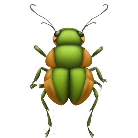 insecte long comme une chenille, avec plein de pattes emoji