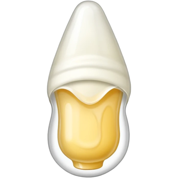 condom with white stuff emoji