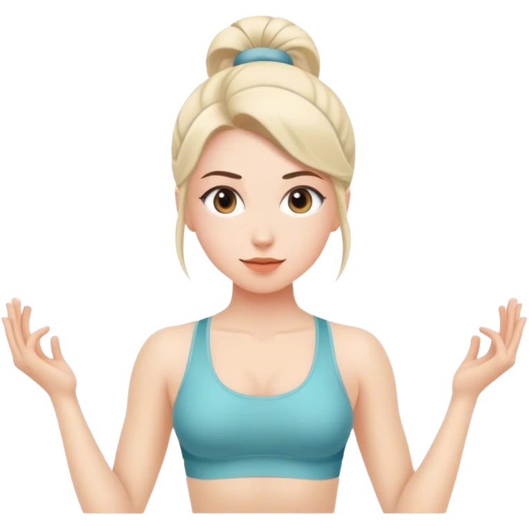 Pilates princess emoji