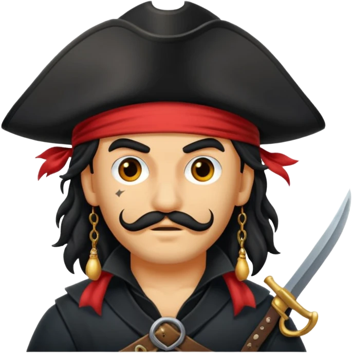 Fai un pirata con le ali di fuoco emoji