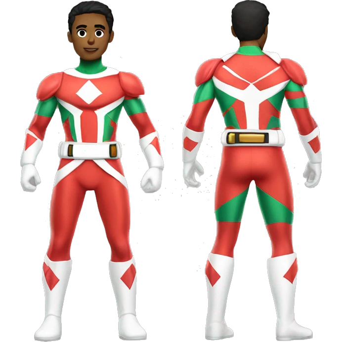 Power ranger full body emoji