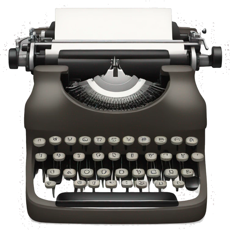 typewriter emoji