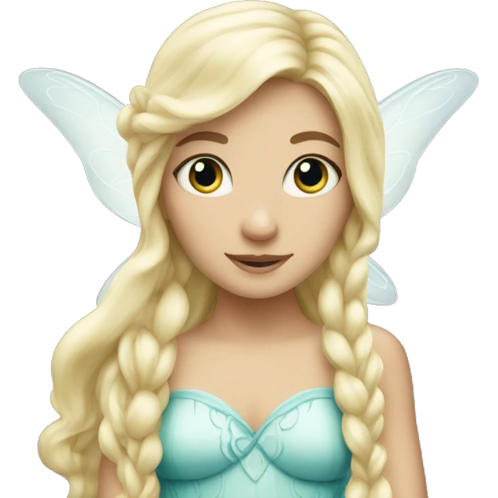 white blonde fairy emoji