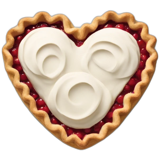 pie heart shape emoji